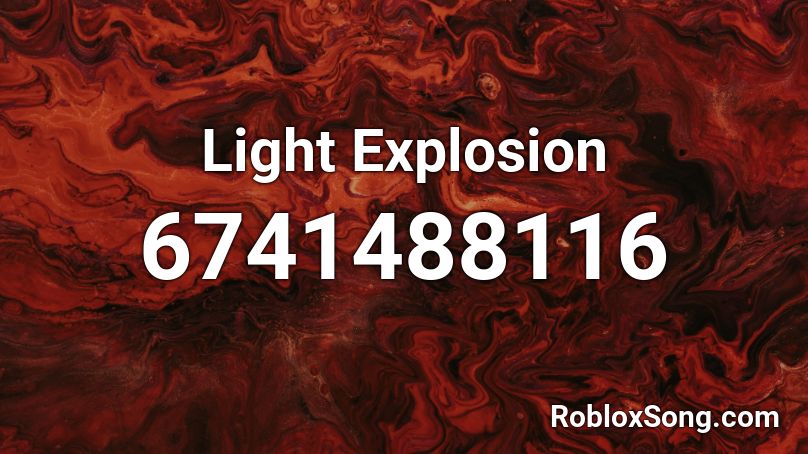 Light Explosion Roblox ID