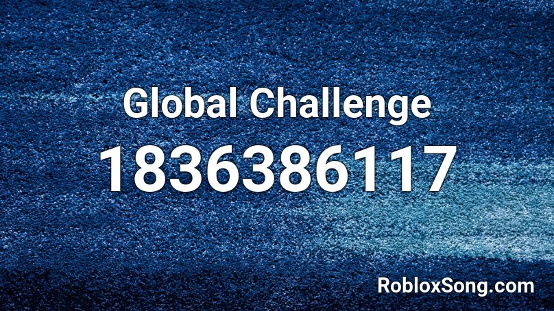 Global Challenge Roblox ID