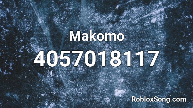 Makomo Roblox ID