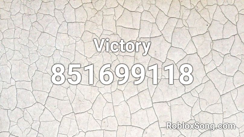 Victory Roblox ID