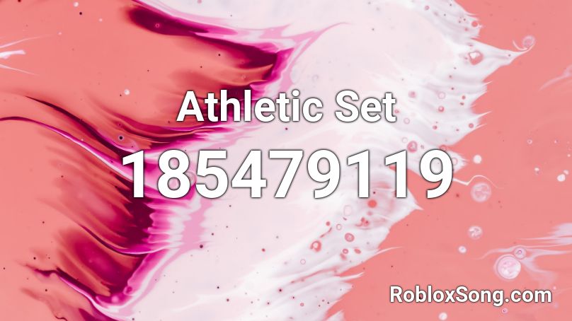 Athletic Set Roblox ID