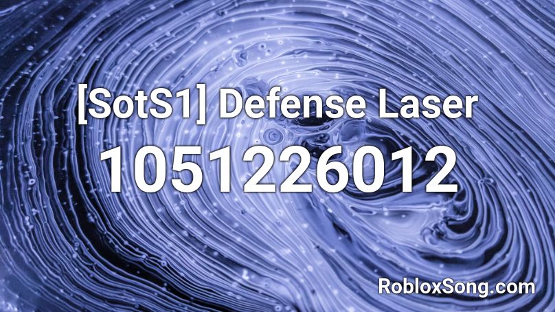 [SotS1] Defense Laser Roblox ID