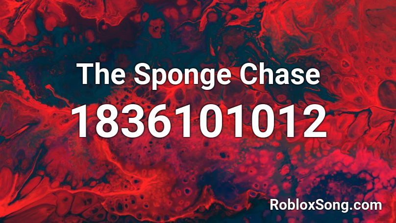 The Sponge Chase Roblox ID