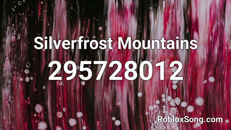 Silverfrost Mountains Roblox ID