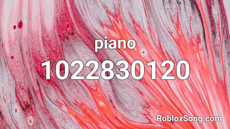 piano Roblox ID