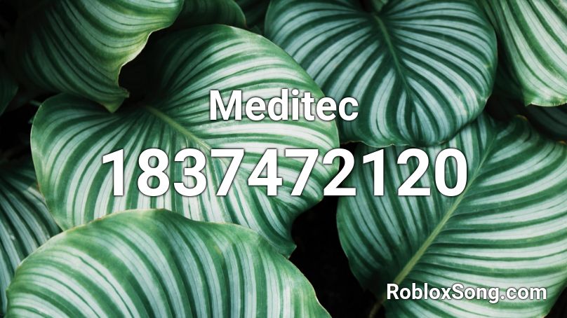 Meditec Roblox ID