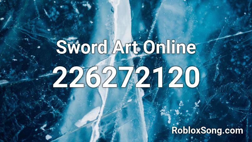 Sword Art Online Roblox ID