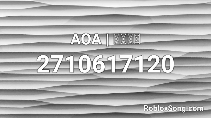 AOA | 사뿐사뿐 Roblox ID