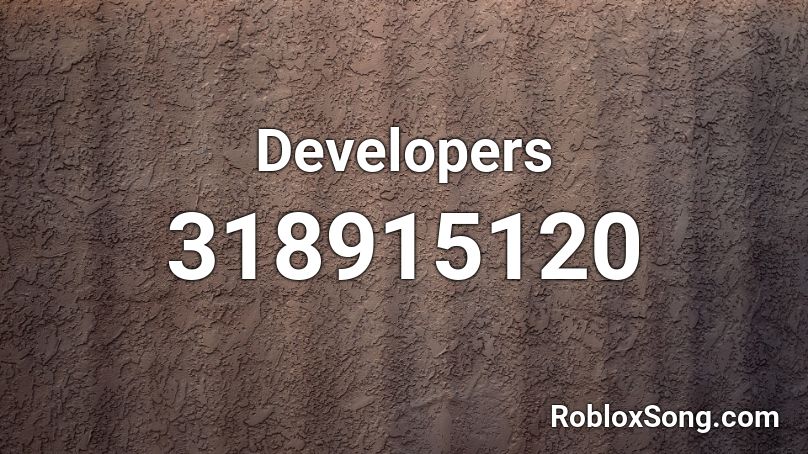 Developers Roblox ID