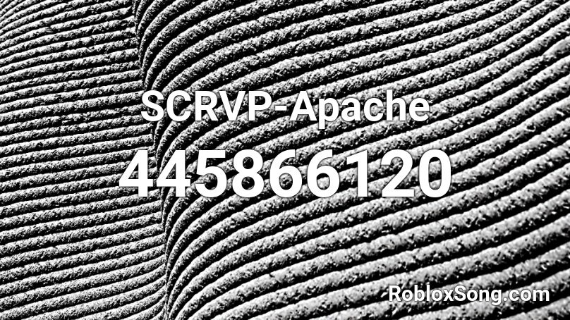 SCRVP-Apache Roblox ID