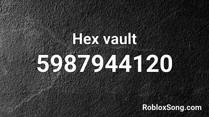 Hex vault Roblox ID