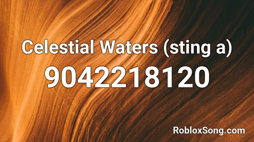 Celestial Waters (sting a) Roblox ID