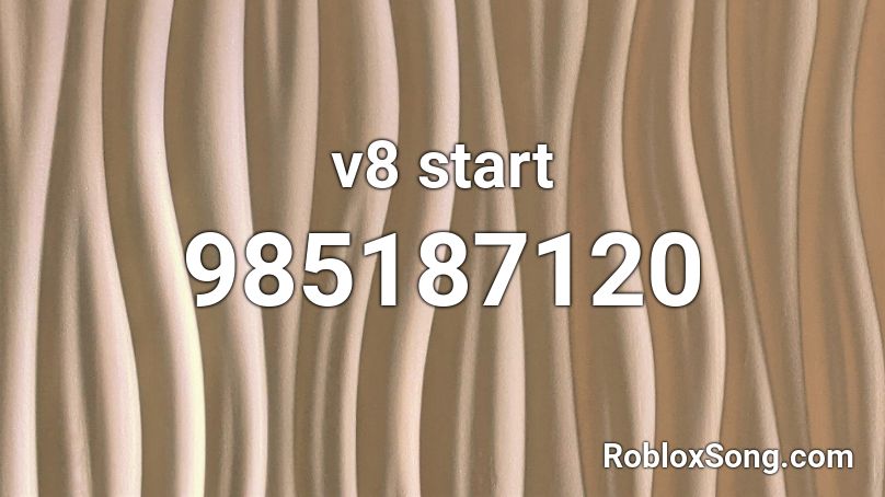 v8 start Roblox ID