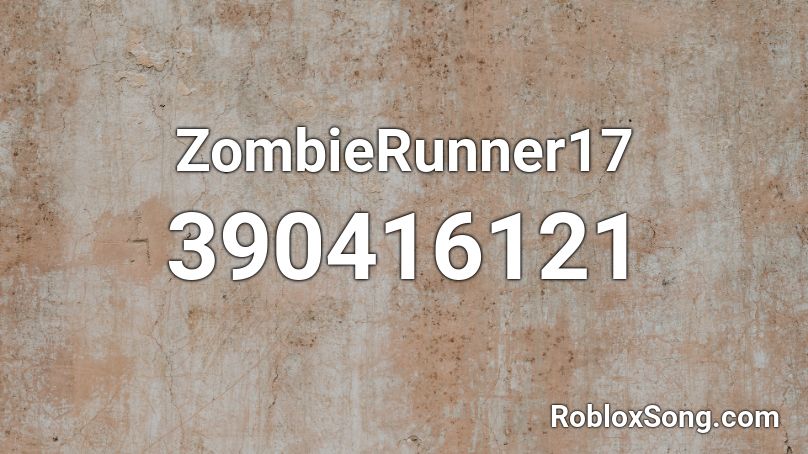 ZombieRunner17 Roblox ID