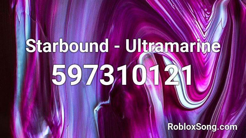 Starbound - Ultramarine Roblox ID