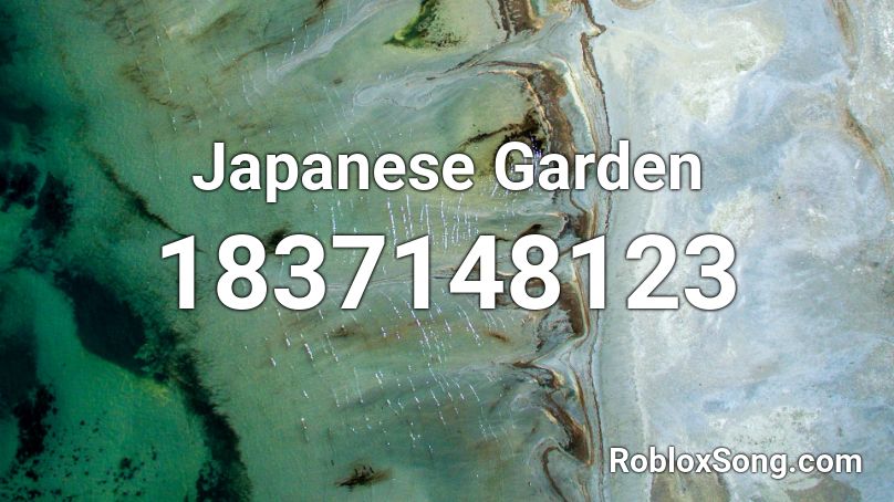 Japanese Garden Roblox ID