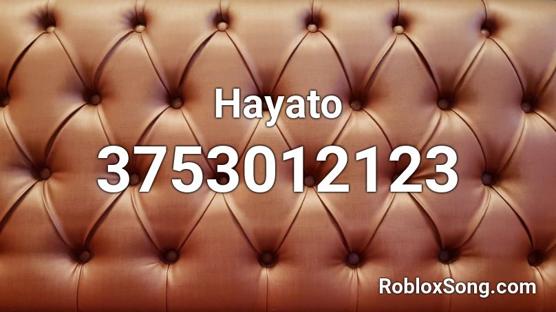 Hayato Roblox ID