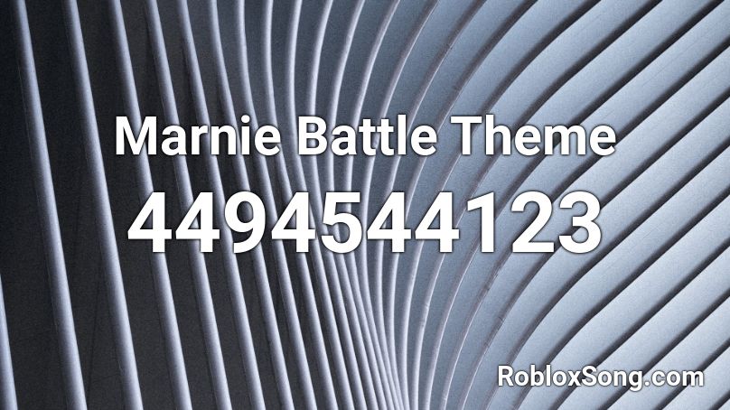 Marnie Battle Theme Roblox ID