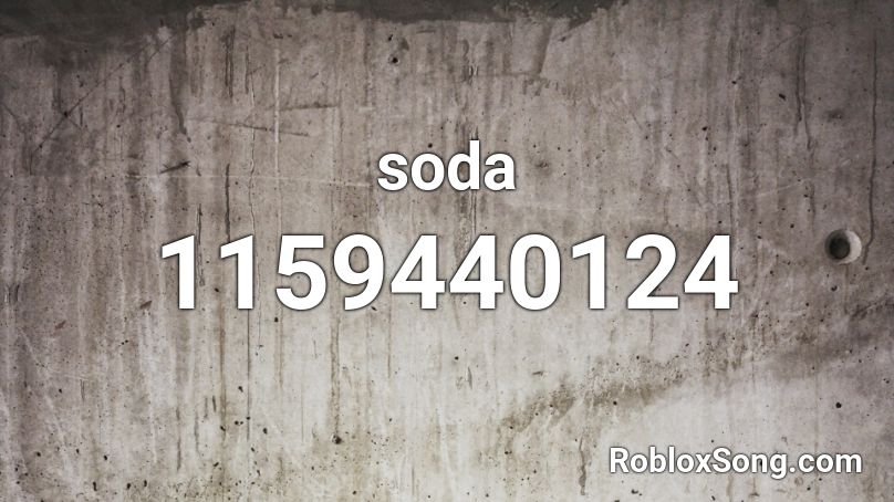 soda Roblox ID