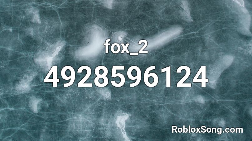 fox_2 Roblox ID