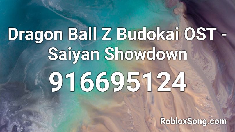 Dragon Ball Z Budokai OST - Saiyan Showdown Roblox ID