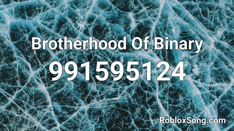Brotherhood Of Binary Roblox ID