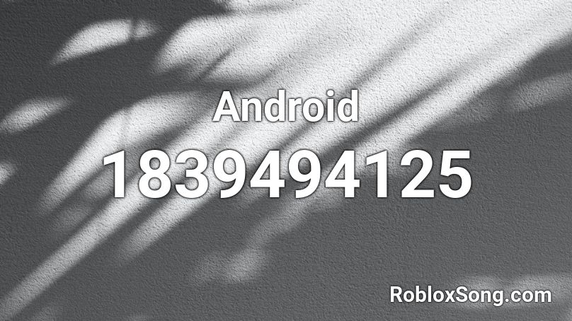 Android Roblox ID