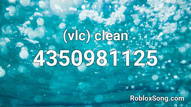 (vlc) clean Roblox ID