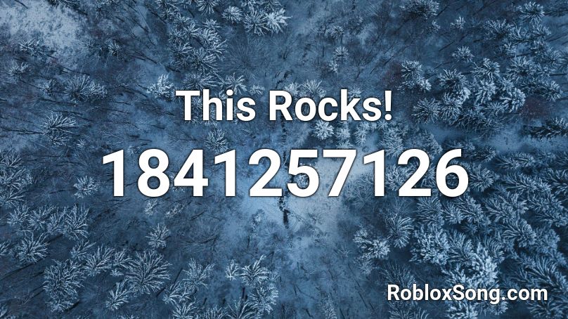 This Rocks! Roblox ID