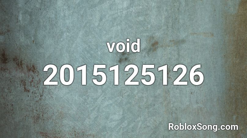 void Roblox ID