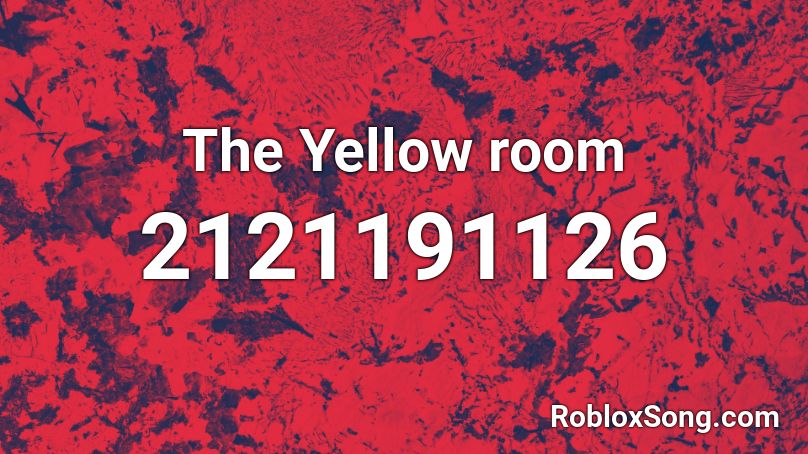 The Yellow room Roblox ID