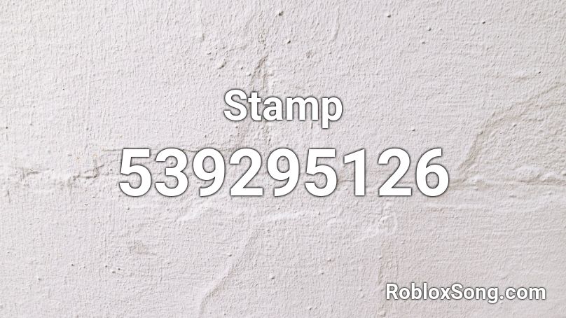 Stamp Roblox ID