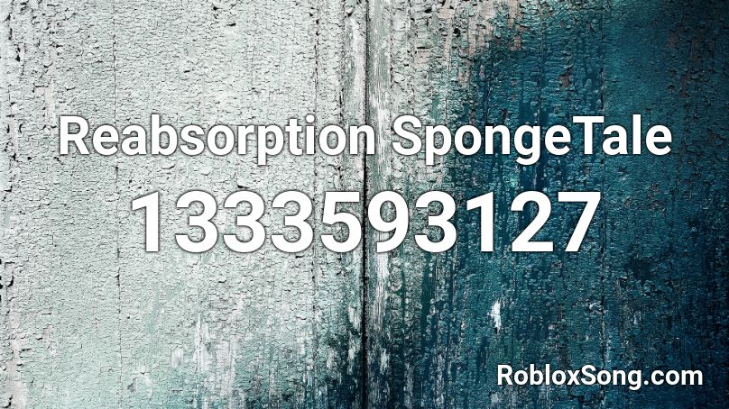 Reabsorption SpongeTale Roblox ID