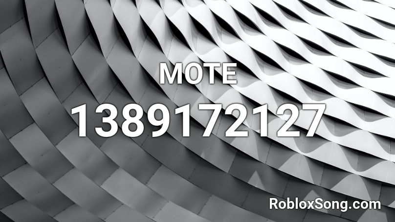 MOTE Roblox ID