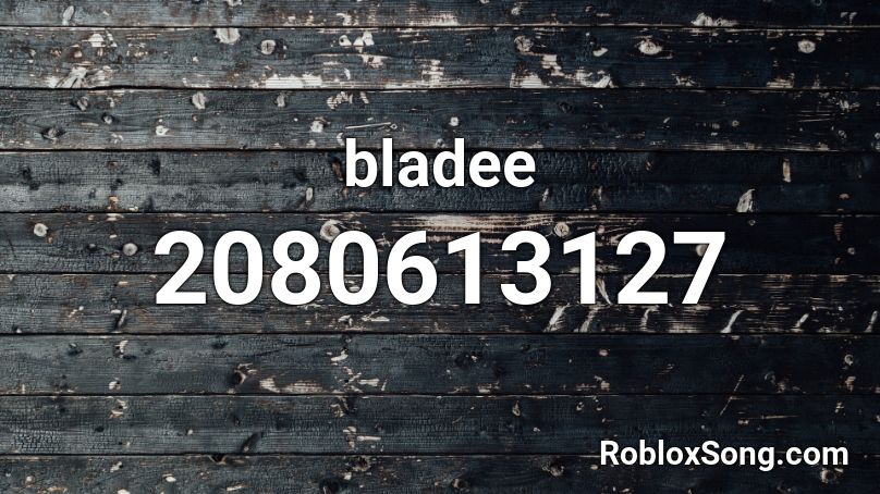 bladee Roblox ID