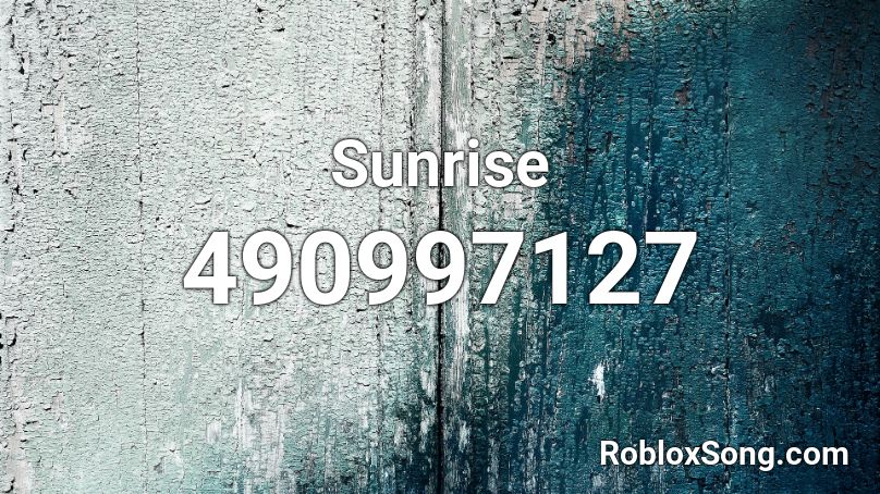 Sunrise Roblox ID