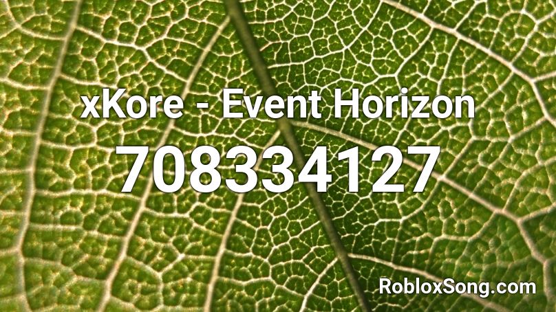 xKore - Event Horizon Roblox ID