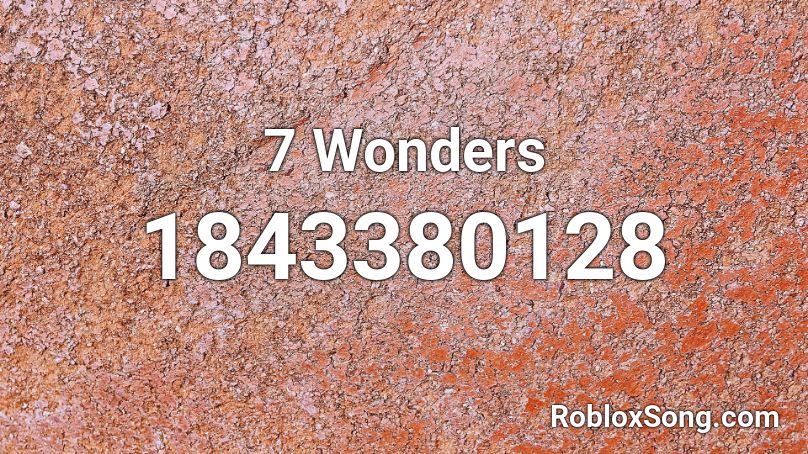 7 Wonders Roblox ID