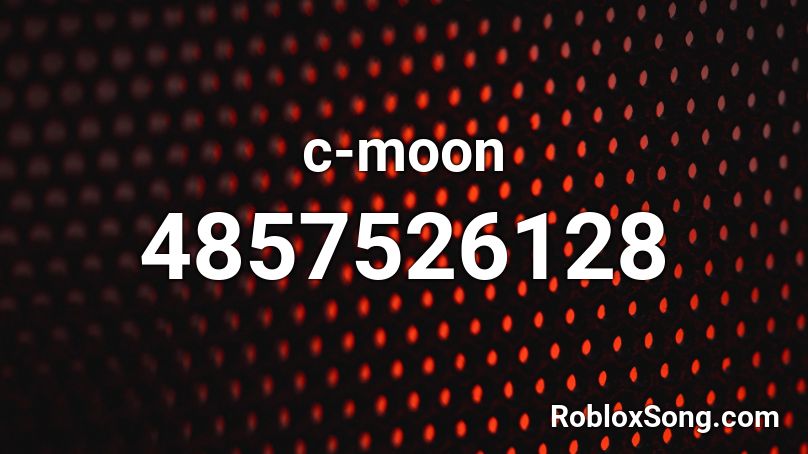 c-moon Roblox ID