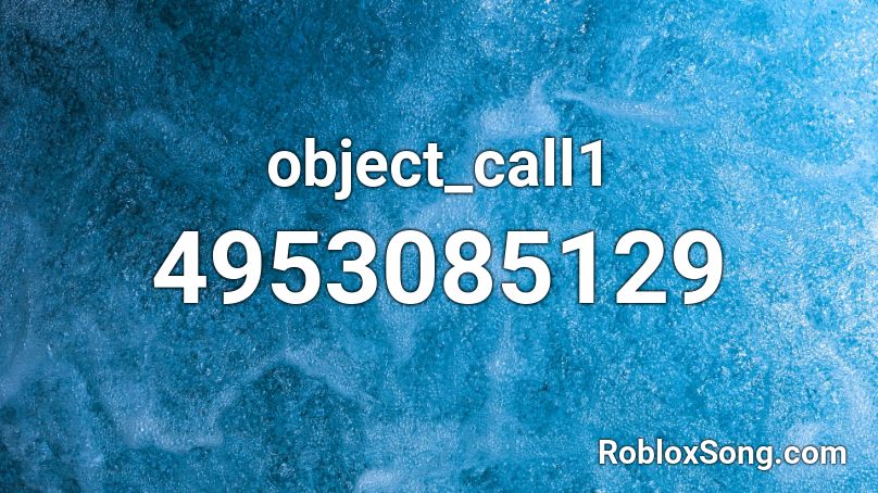 object_call1 Roblox ID