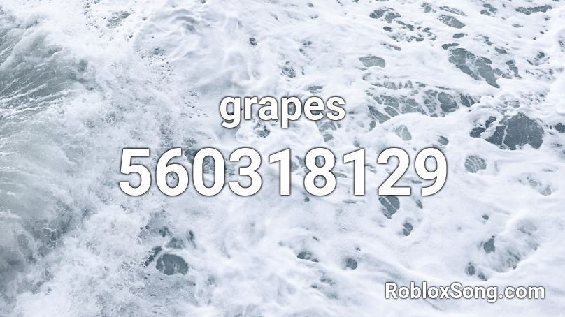 grapes Roblox ID