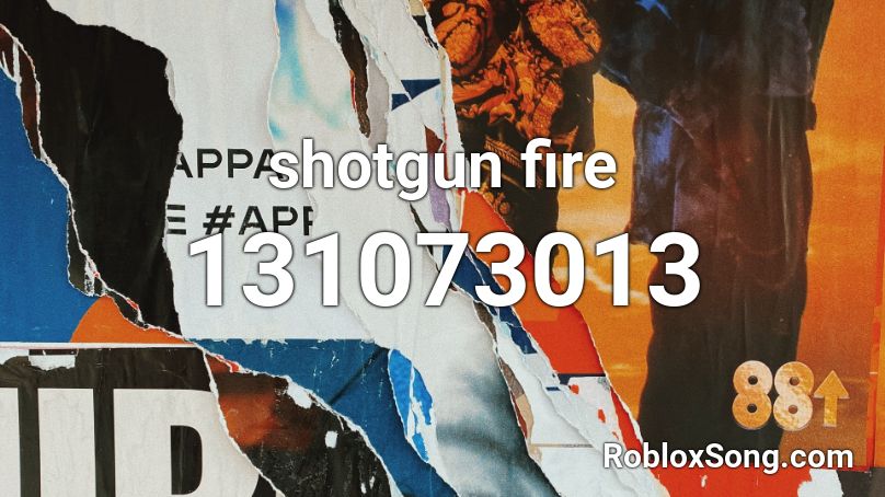 shotgun fire Roblox ID