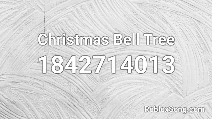 Christmas Bell Tree Roblox ID