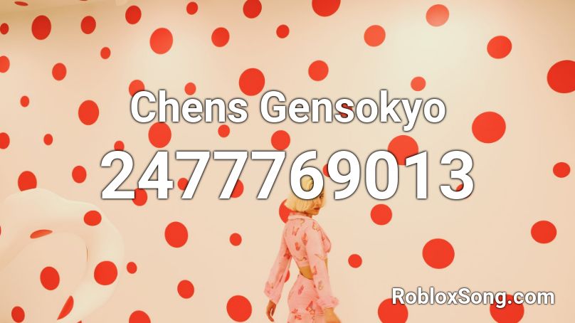 Chens Gensokyo Roblox ID