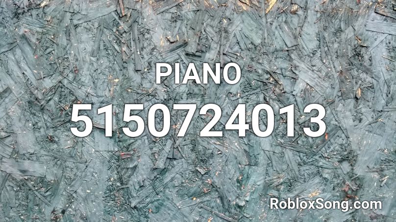 PIANO Roblox ID
