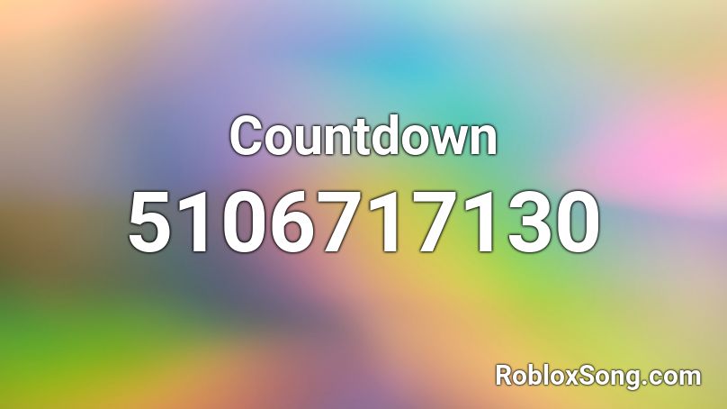 Countdown Roblox ID