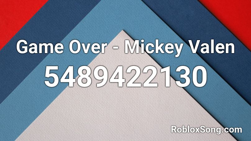 Game Over Mickey Valen Roblox Id Roblox Music Codes - game over roblox