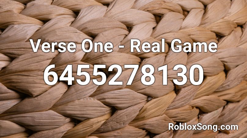 Verse One - Real Game Roblox ID