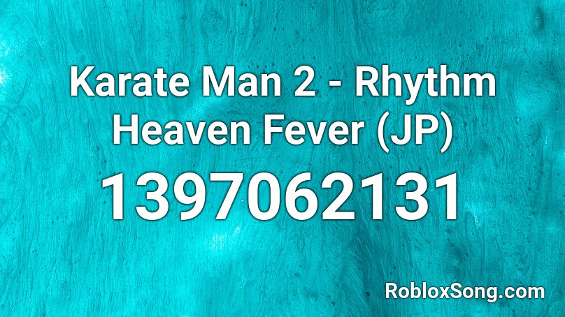 karate man rhythm heaven