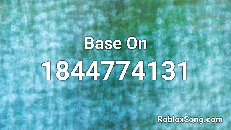 Base On Roblox ID